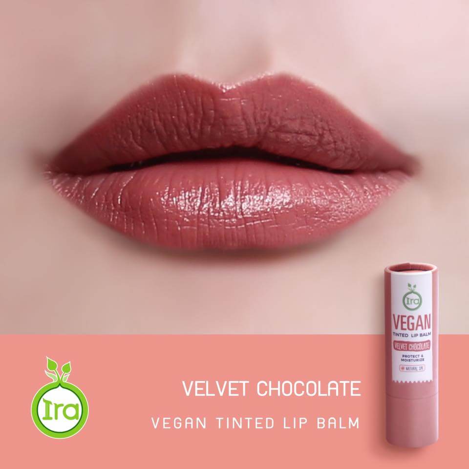 Ira,Ira Vegan Tinted Lip Balm Velvet Chocolate 5g,ไอรา วีแกน ทินต์ ลิปบาล์ม.ไอรา,ไอรา ลิปบาล์ม,Ira ลิป,ira ลิปบาล์ม, ira ลิปมัน รีวิว, ira ลิป, ลิป ira ซื้อที่ไหน ,ลิปบาล์ม ira ราคา