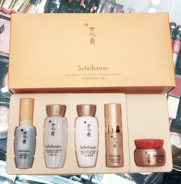 Sulwhasoo Concentrate Ginseng Renewing basic kit ( 5 item),Sulwhasoo Concentrate Ginseng Renewing kit ราคา,Sulwhasoo Concentrate Ginseng Renewing kit ออนไลน์,Sulwhasoo Concentrate Ginseng ของแท้,Sulwhasoo Concentrate Ginseng Renewing kit รีวิว,