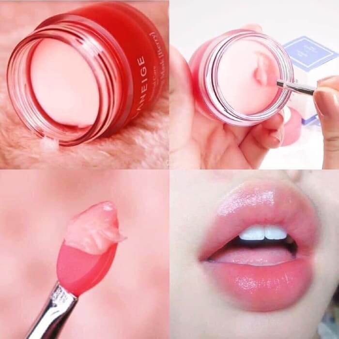 Laneige Lip Sleeping Mask #Berry 8 g    มาส์กบำรุงริมฝีปากแบบข้ามคืนสูตรใหม่ล่าสุด !! ขายดีจนกลายเป็นสินค้าหายากของเกาหลี หากอยากมีริมฝีปากเด้งดึ๋งเหมือนเยลลี่ พร้อมนุ่มชุ่มชื่นขนาดนี้ละก็ ห้ามพลาดเด็ดขาด !  ไม่ว่าจะใช้เป็นมาสก์ข้ามคืน ฟื้นฟูเรียวปาก หรือมาสก์เร่งด่วนก่อนไปงาน โดยทา 10-15 นาที ก็สวยเด้งได้รวดเร็ว