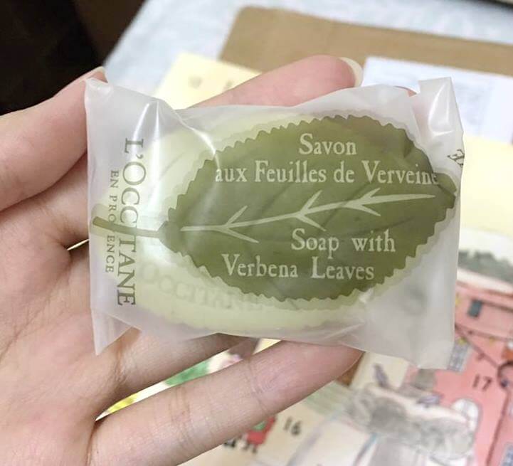 L'occitane,L'occitane Soap With Verbena Leaves 25g ,L'occitane Soap With Verbena Leaves,L'occitane Soap With Verbena Leaves รีวิว,L'occitane Soap With Verbena Leaves ราคา.